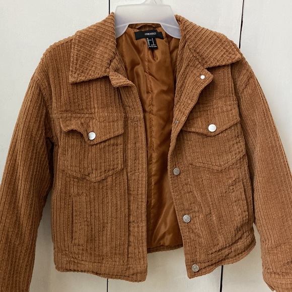 Corduroy Puffer Jacket - Picture 5 of 6